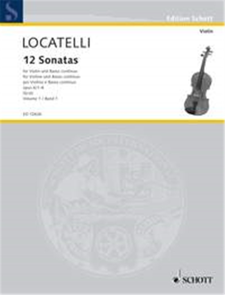 12 Sonatas op. 6 Vol. 1
